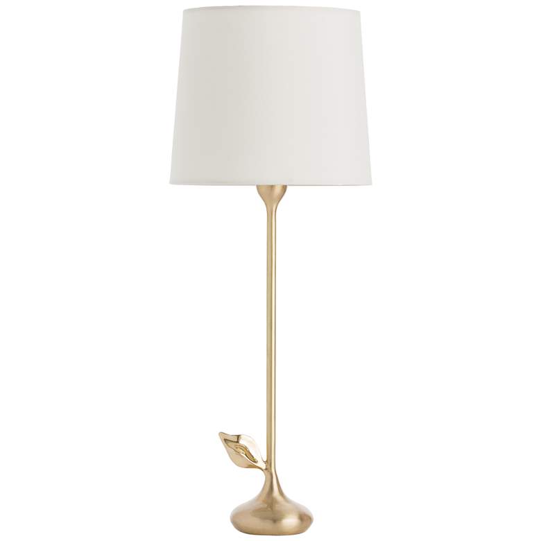 Image 1 Delilah Polished and Matte Brass Accent Table Lamp