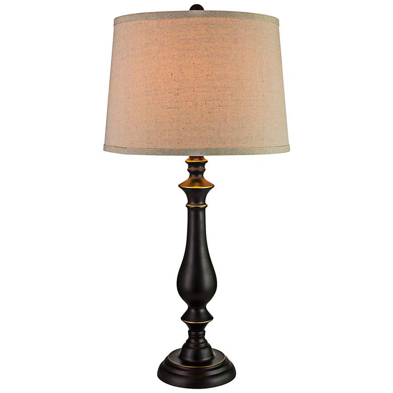 Image 2 DeLisle Madison Bronze Metal Table Lamp