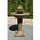 Delphi 41"H Relic Nebbia Outdoor LED Floor Fountain