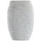 Delphi Vase - Tall - Cream Finish on Ceramic
