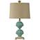 Delphina Gili 31" Beach Blue-Green Seashell Table Lamp