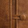Thumbnail2 of Delroy Cognac Leather Slipcover Dining Chairs Set of 2 more views
