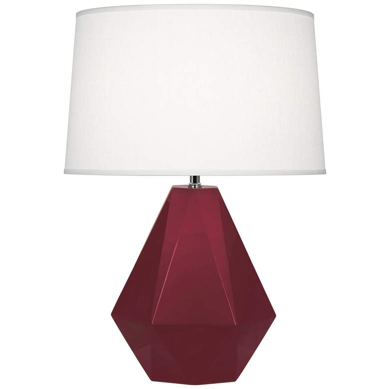 Image 1 Delta 22.5" High Sugar Plum Finish Table Lamp