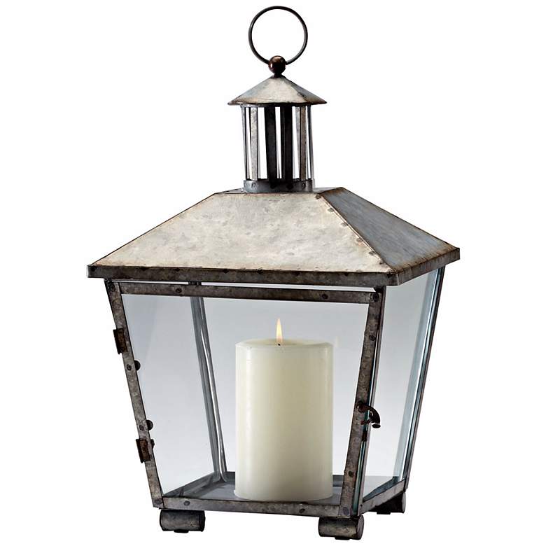 Image 1 Delta Lantern Rustic Iron Candle Holder