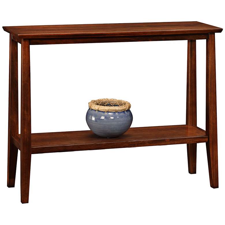 Image 1 Delton 38 inch Wide Solid Wood Hall Stand Table