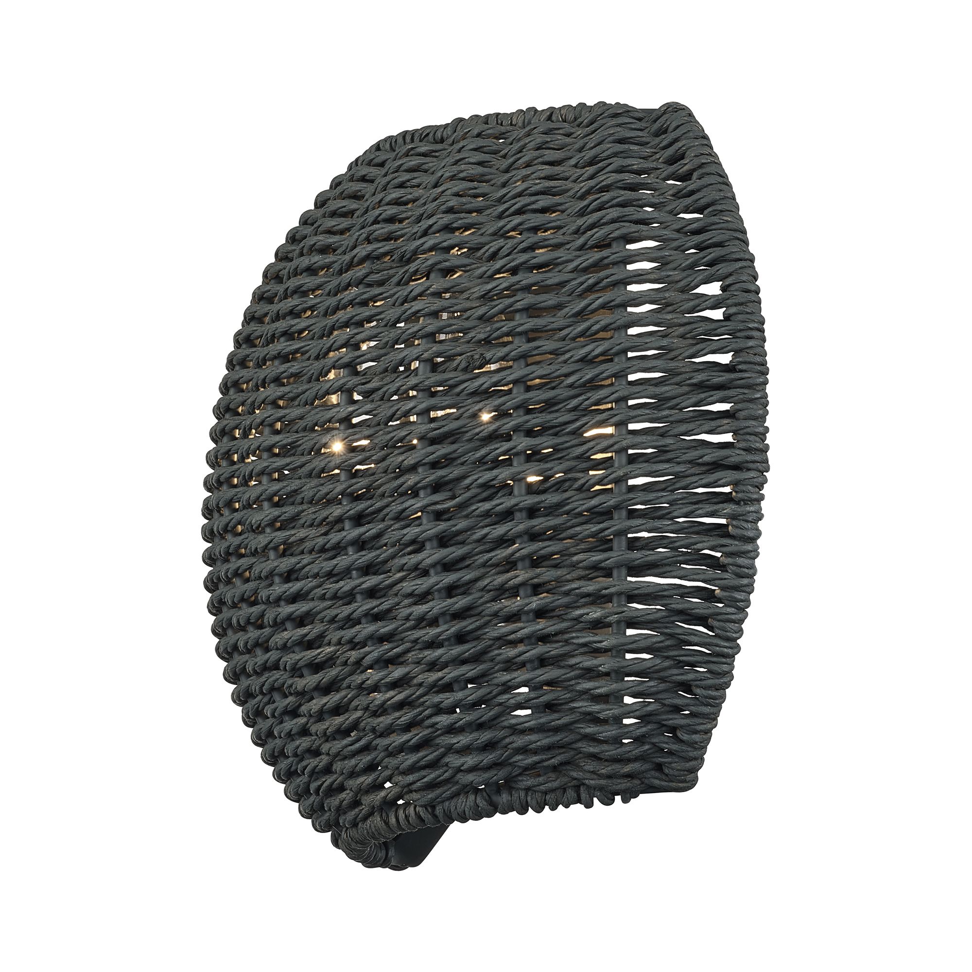 Image 6 Deluna 2 Light Black ADA Sconce more views