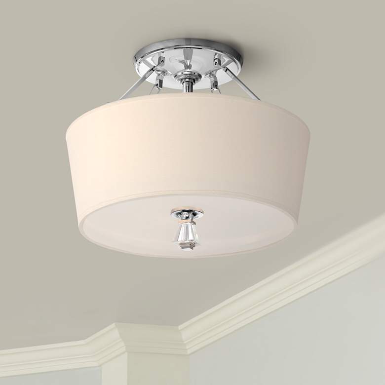 Image 1 Deluxe Collection 18 inch Wide Ceiling Light Fixture