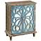 Delvale 31 1/2" High Distressed Blue 2-Door Accent Chest