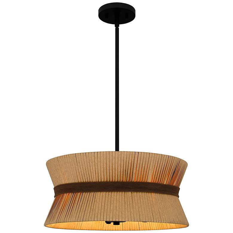Image 1 Delynn 4-Light Western Bronze Pendant Light