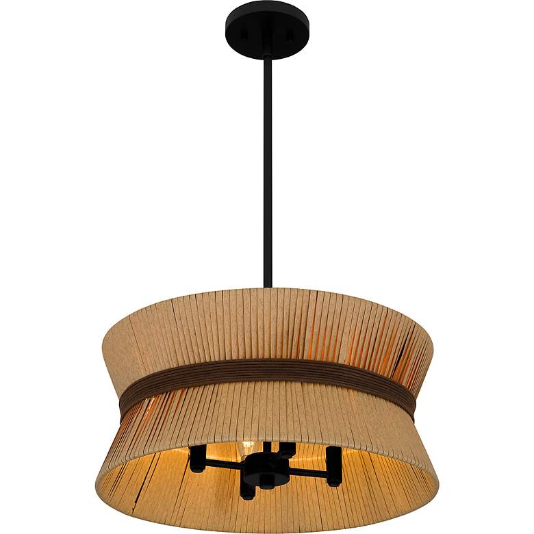 Image 4 Delynn 4-Light Western Bronze Pendant Light more views