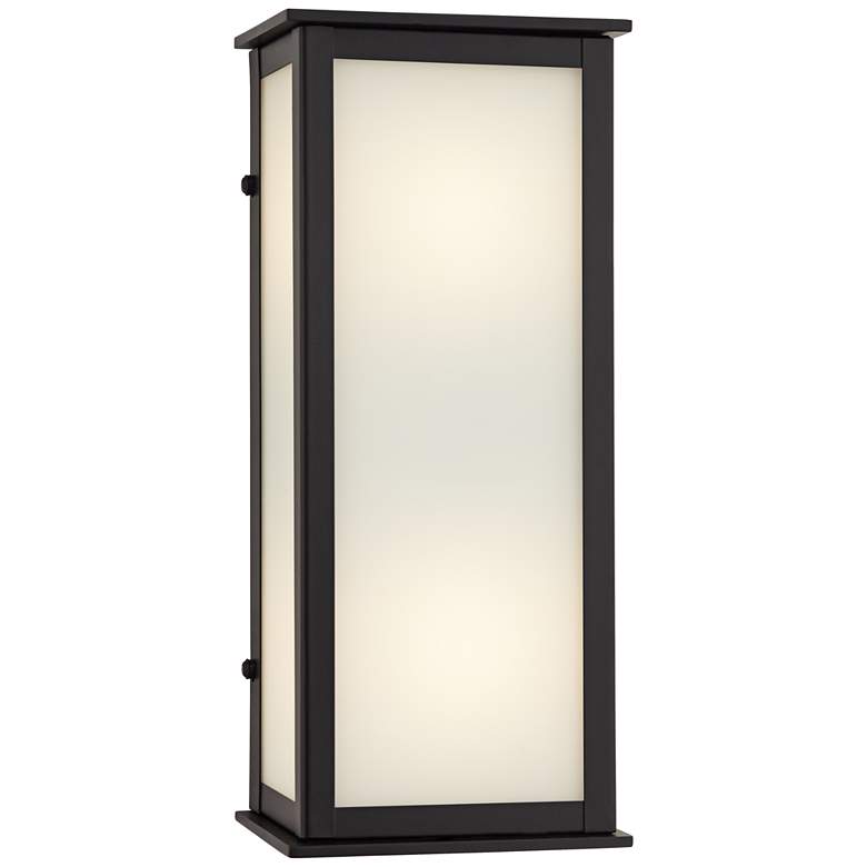 Image 5 Demeter 12 3/4 inch High Black Outdoor Wall Light more views