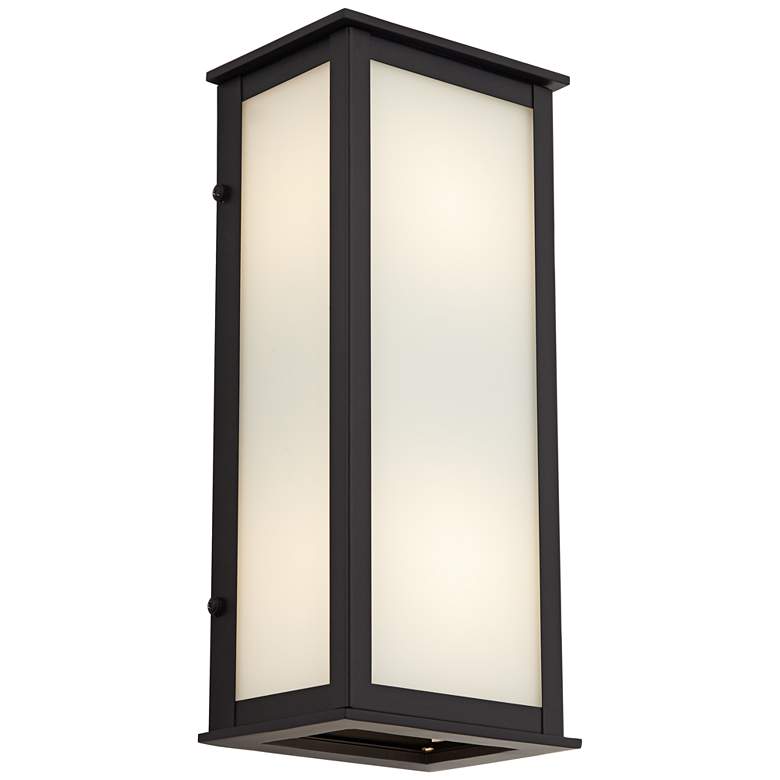 Image 7 Demeter 12 3/4 inch High Black Outdoor Wall Light more views