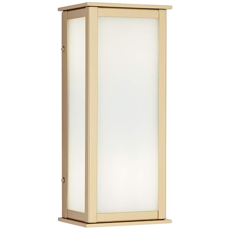 Image 2 Demeter 12 3/4 inch High Warm Gold Outdoor Wall Light