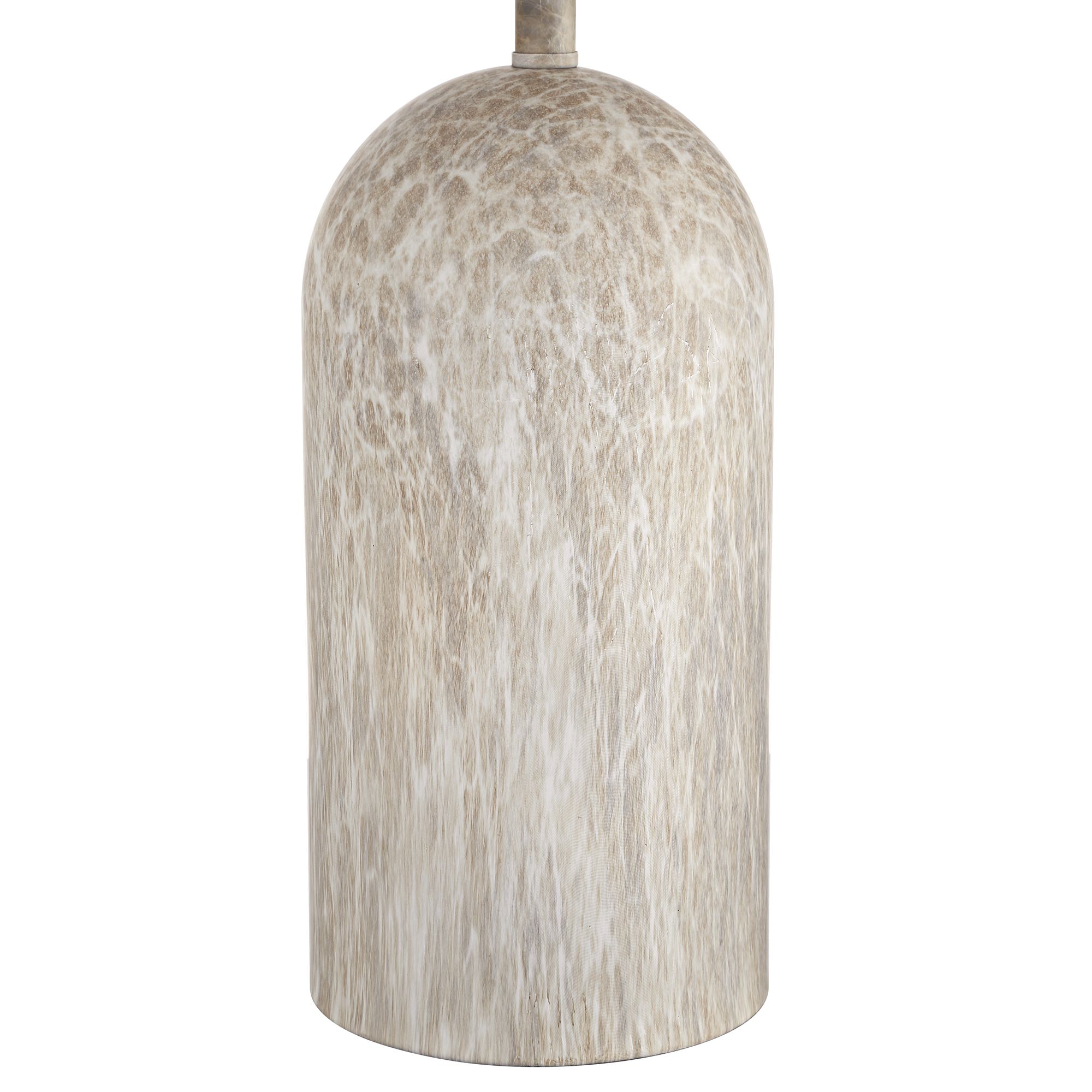 Image 6 Demi 17 3/4" High Marbleized Beige Metal Accent Table Lamp with Dimmer more views