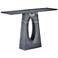 Demi Black Console Table