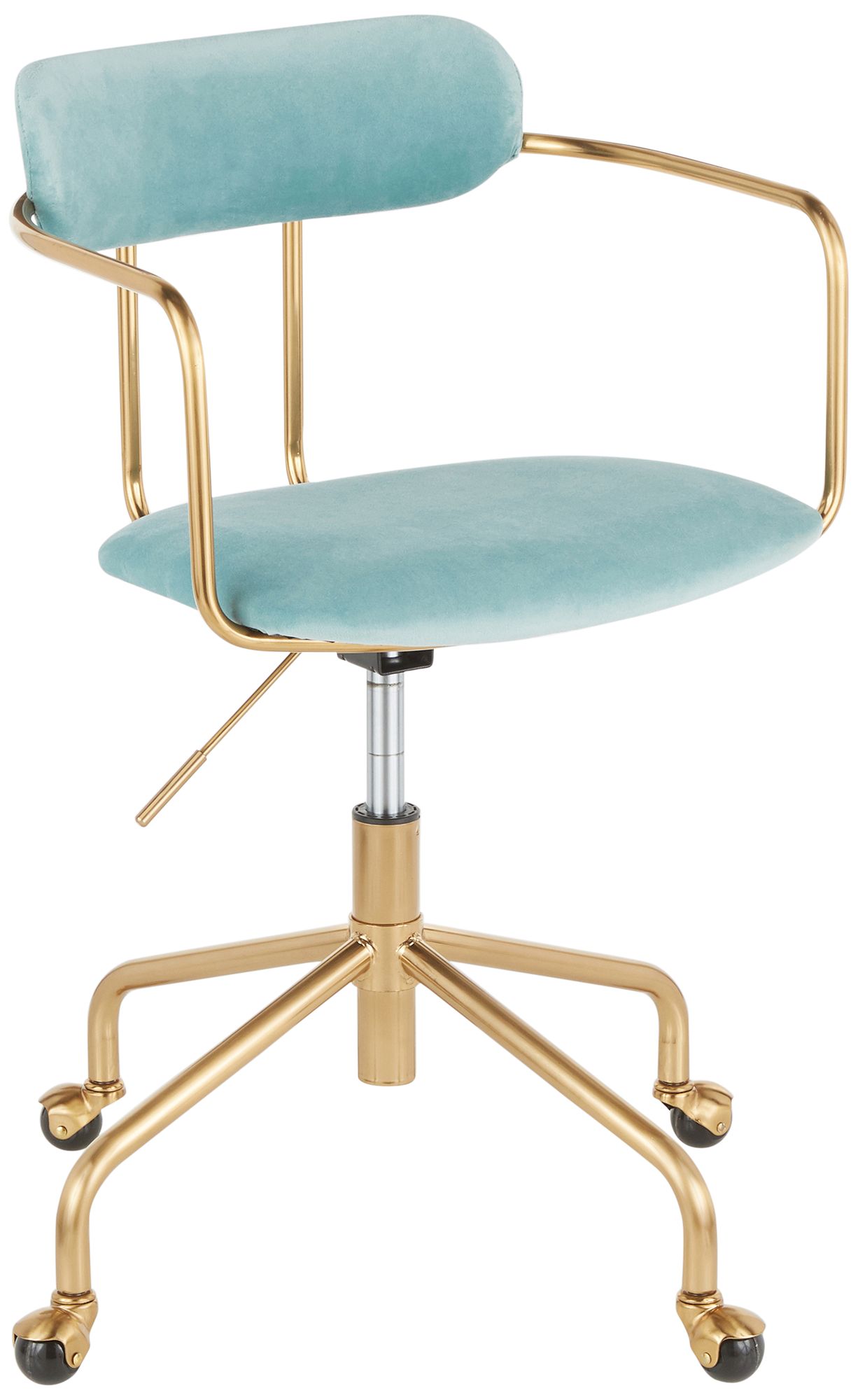 Pale blue desk discount chair