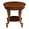 Demilune Collection 24" Wide Round End Table