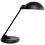 Denali 17" High Matte Black Angled Arm Modern Desk Lamp