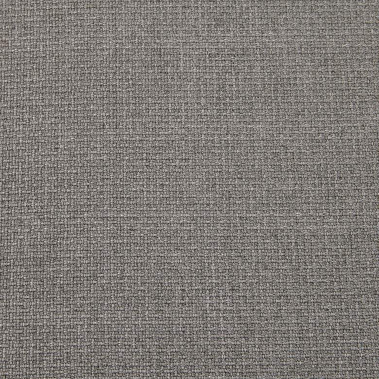 Image 5 Denali 48" Wide Gray Fabric Rectangular Accent Bench more views