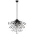 Dendelio 30" Wide Matte Black 13-Light Sputnik Chandelier