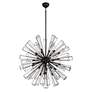 2_Dendelio 40" Wide Black 29-Light Sputnik Orb Chandelier more views