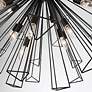 3_Dendelio 40" Wide Black 29-Light Sputnik Orb Chandelier more views