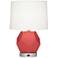 Dendren 18 1/2" High Orange Geometric Accent Table Lamp