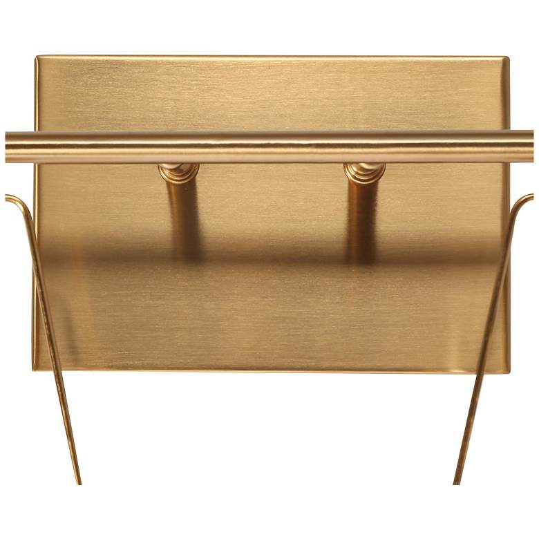 Image 2 Dendro 2-Light 13.4" Wide Brass Bath Light more views