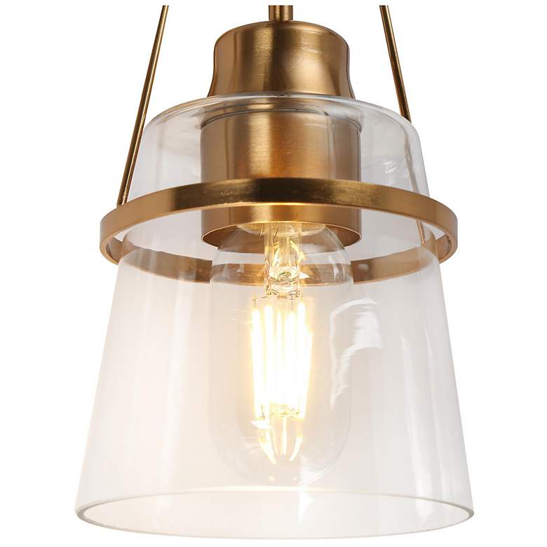 Image 4 Dendro 2-Light 13.4" Wide Brass Bath Light more views