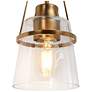 4_Dendro 2-Light 13.4" Wide Brass Bath Light more views