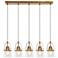 Dendro 5-Light Gold Island Chandelier
