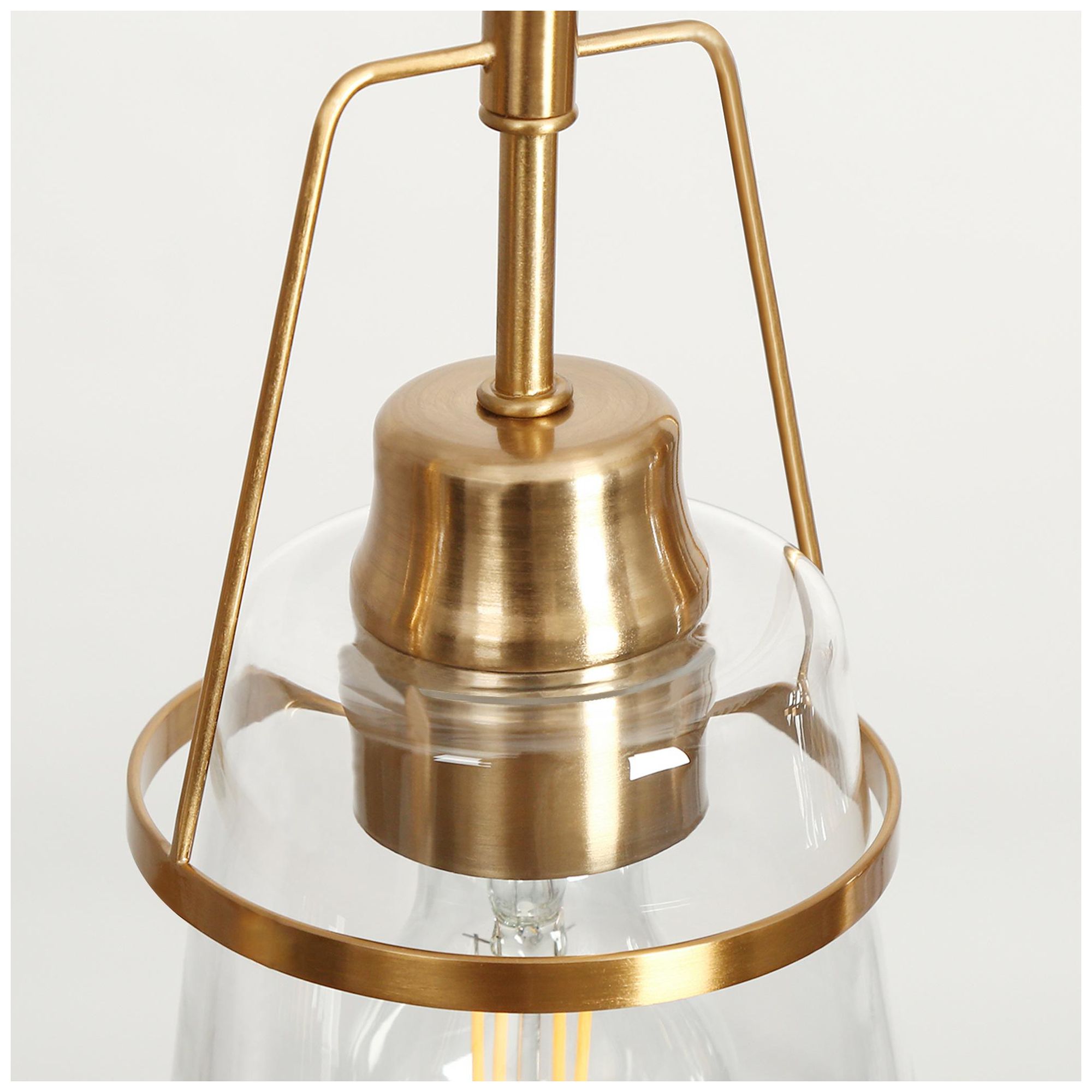 Image 4 Dendro 5-Light Gold Island Chandelier more views