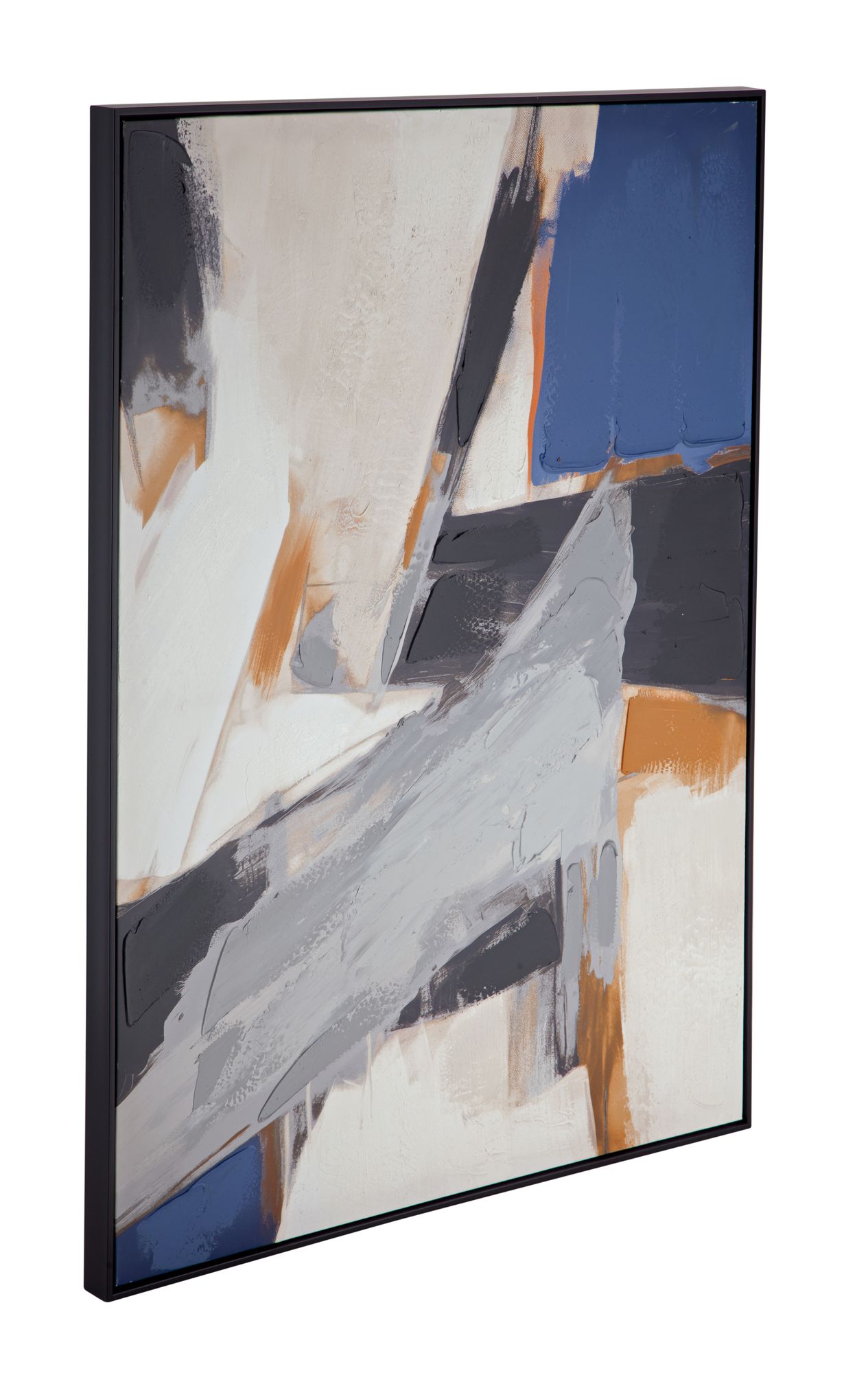 Image 2 Denisa I 35" x 47" Multi-Color Framed Canvas more views