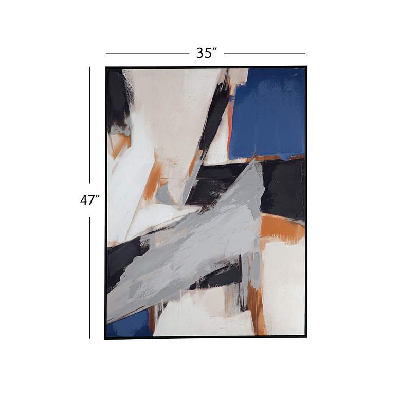 Image 6 Denisa I 35" x 47" Multi-Color Framed Canvas more views