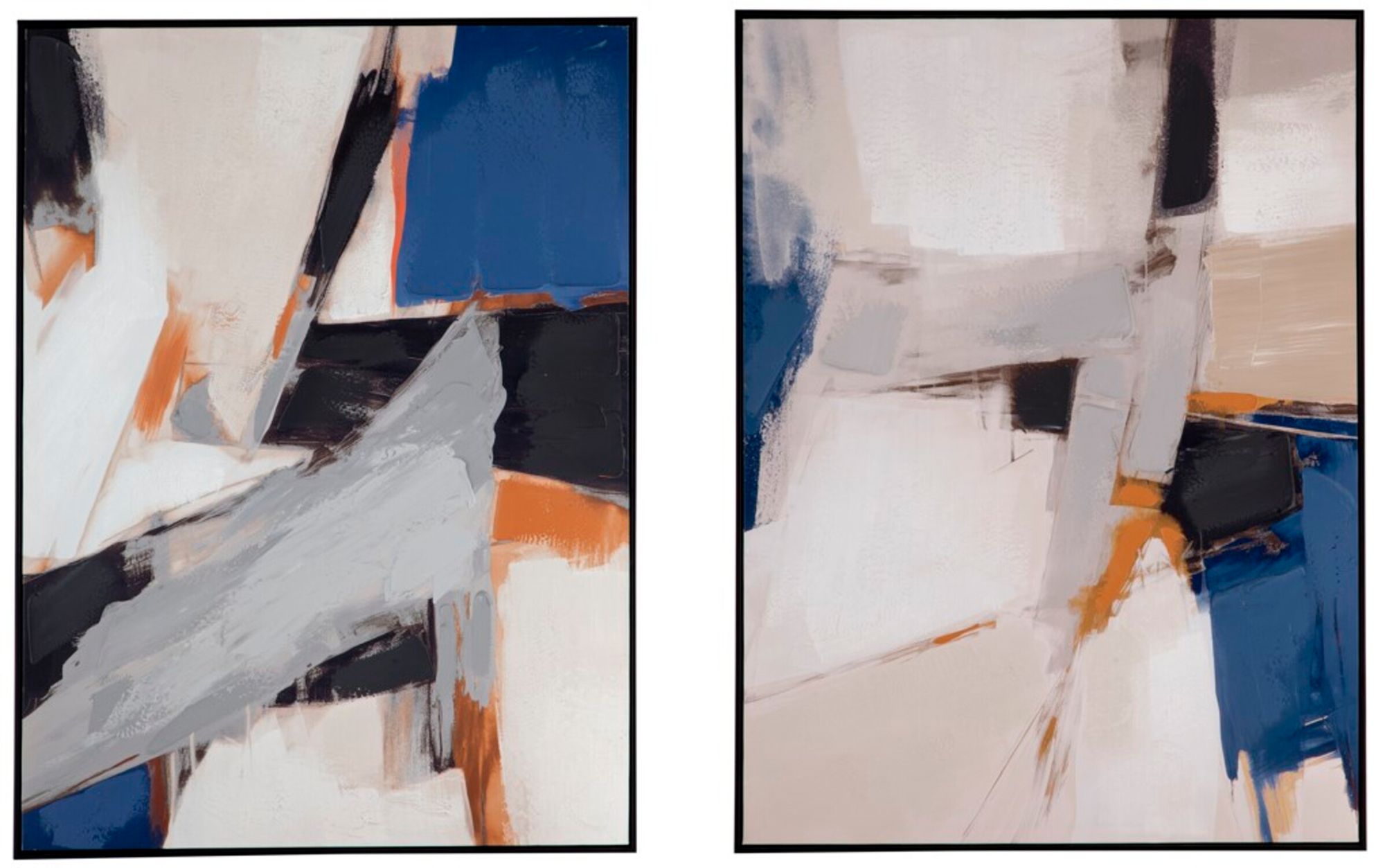 Image 7 Denisa I 35" x 47" Multi-Color Framed Canvas more views