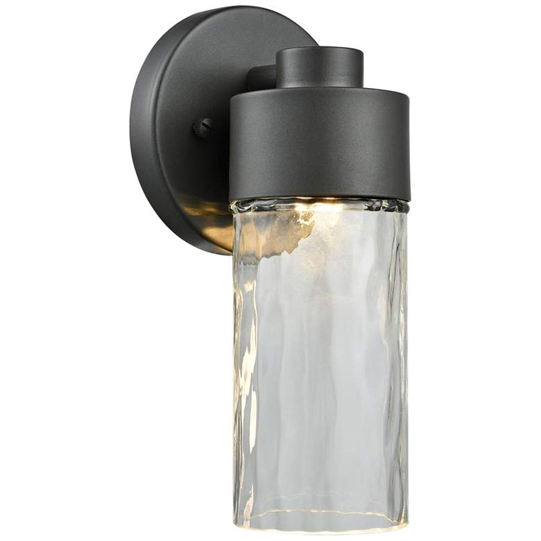 Image 1 Denison 10" High Graphite LED Outdoor Wall Light