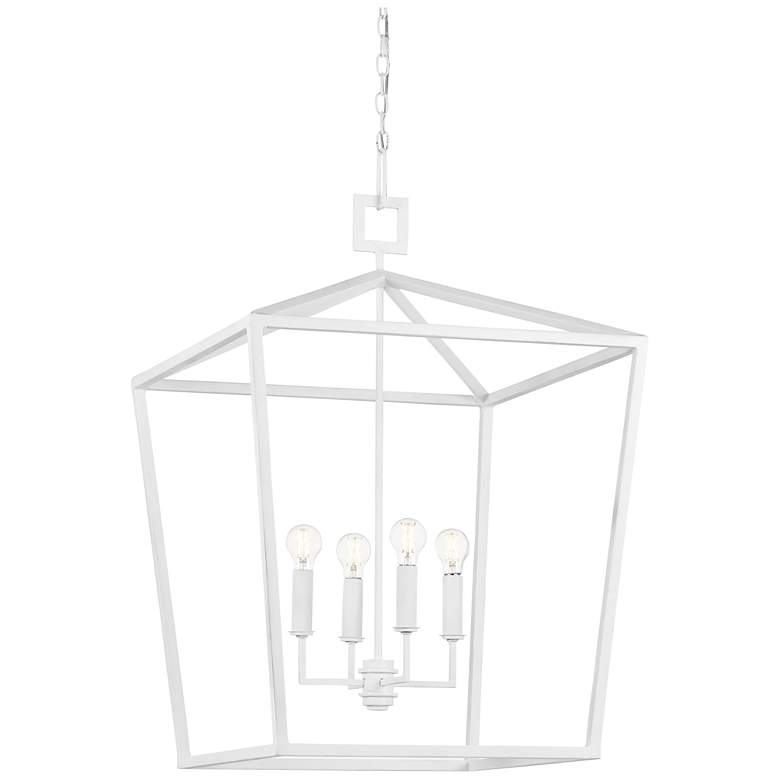 Image 3 Denison White Grande Chandelier more views