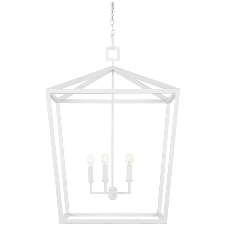 Image 1 Denison White Large Chandelier