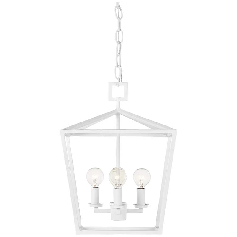 Image 1 Denison White Small Chandelier