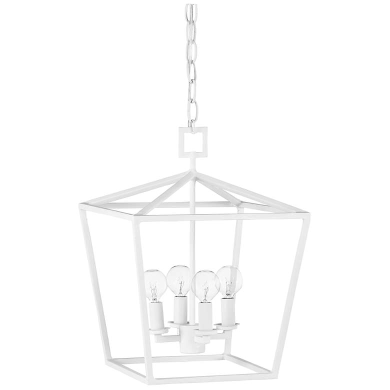 Image 6 Denison White Small Chandelier more views