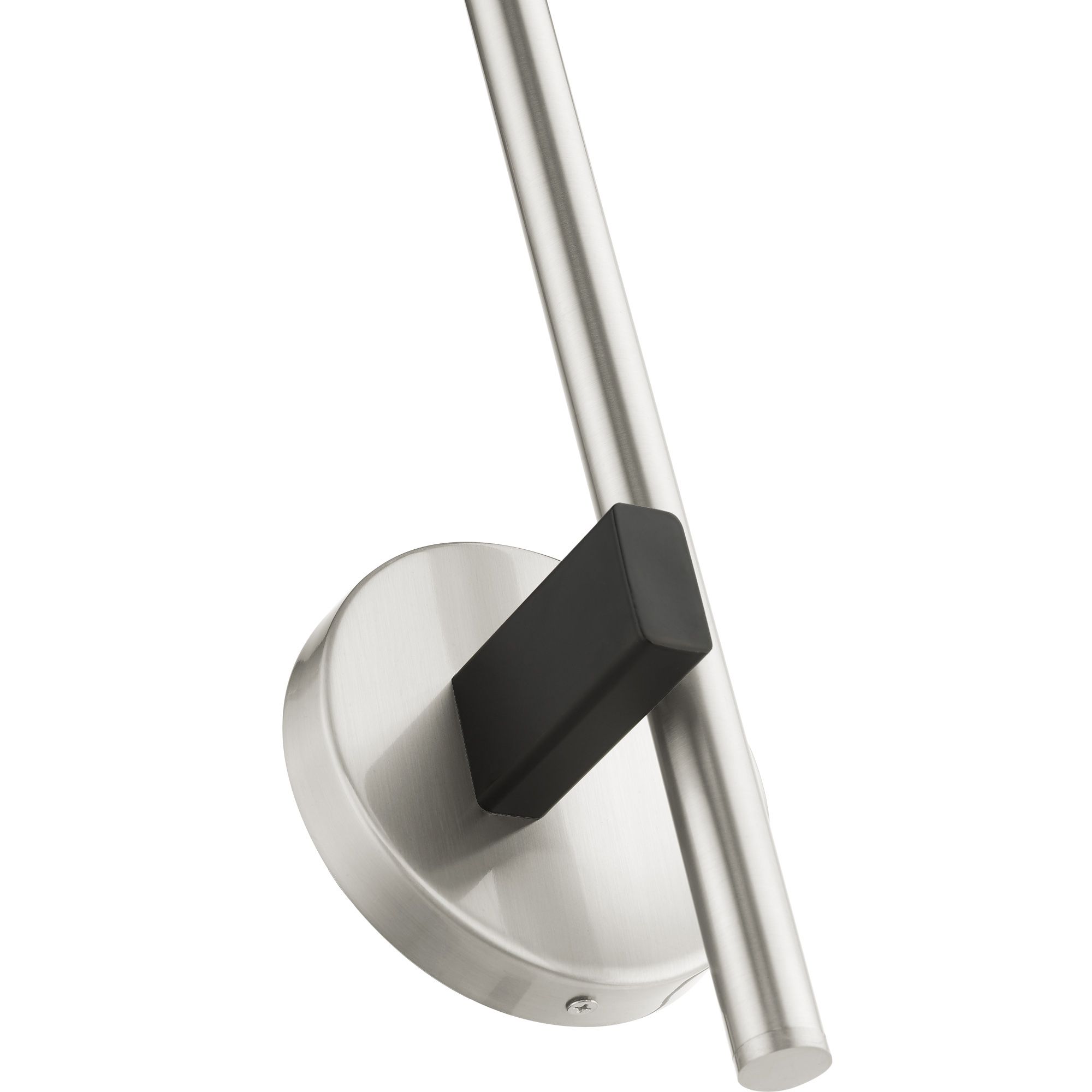 Denmark 1 Light Brushed Nickel ADA Single Sconce