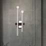 1_Denmark 18" High Brushed Nickel 2-Light Wall Sconce