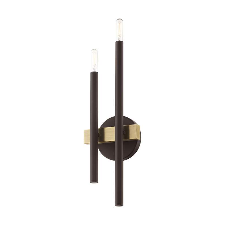 Image 5 Denmark 2 Light Bronze Wall Sconce more views
