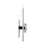 7_Denmark 2 Light Brushed Nickel ADA Double Sconce more views