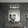 Denmark 23 1/2" Wide Polished Chrome 4-Light Bath Light