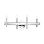 6_Denmark 23 1/2" Wide Polished Chrome 4-Light Bath Light more views