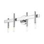 Denmark 23 1/2" Wide Polished Chrome 4-Light Bath Light