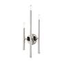 4_Denmark 3 Light Brushed Nickel ADA Triple Sconce more views