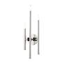 5_Denmark 3 Light Brushed Nickel ADA Triple Sconce more views
