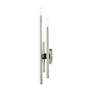 7_Denmark 3 Light Brushed Nickel ADA Triple Sconce more views